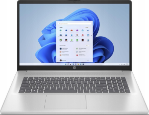 Laptop HP 17-CN3033CL - i5-1335U | 16GB | SSD 512GB | 17.3"FHD | Windows 11 | NATURAL SILVER | Podświetlana klawiatura 