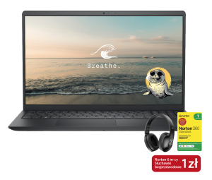Laptop DellL Inspiron 15255-A261 - AMD Ryzen 5-7530U | 8GB | SSD 1TB | 15.6" FHD(1920x1080) Dotykowa | AMD Radeon Graphics | Windows 11 | Carbon Black