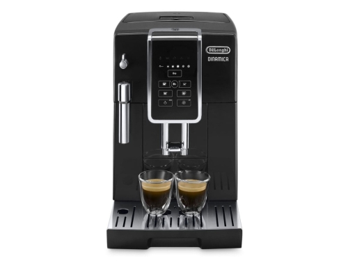 Ekspres ciśnieniowy automatyczny DeLonghi Dinamica ECAM 350.15 B (1450W; kolor czarny) (WYPRZEDAŻ)