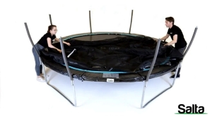 Trampolina Salta Cosmos - 427 cm czarna
