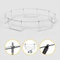 REBEL ACTIVE TRAMPOLINA PRO 15FT/457CM, SIATKA, DRABINKA RBA-8005