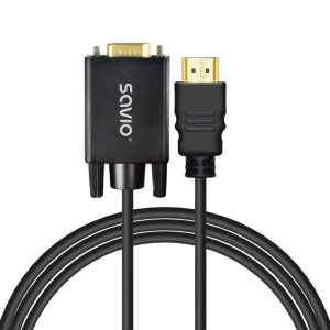 SAVIO KABEL/ADAPTER HDMI (M) - VGA (M) CL-197