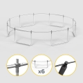 REBEL ACTIVE TRAMPOLINA PRO 14FT/427CM, SIATKA, DRABINKA RBA-8004