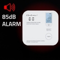 QOLTEC CZUJNIK TLENKU WĘGLA (CZADU) Z BATERIĄ | DETEKTOR CO | ALARM 85DB | LED