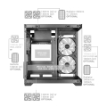 TACENS MARS MC-VIEW3 3xARGB USB-C mATX- obudowa/cases