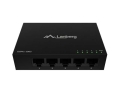 LANBERG SWITCH DSM1-1005 5X1GB/S NIEZARZĄDZALNY GIGABIT ETHERNET DESKTOP 12V (OBUDOWA METALOWA)