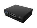 LANBERG SWITCH LIGHT INDUSTRIAL POE 4XBT 4XAT 2XSFP DIN NIEZARZĄDZALNY GIGABIT ETHERNET
