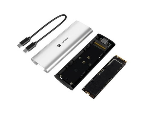 NATEC OBUDOWA SSD RHINO M.2 NVME LITE USB-C 3.2