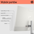 HP AiO 24-cr0334nw Ryzen 7 7730U 23.8"FHD IPS 250nits AG 16GB DDR4 3200 SSD512 Radeon Vega 8 LAN Cam1080p+IR NoOS Shell White 2Y