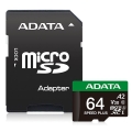 ADATA Speed Plus MicroSDXC 64 GB Class 3 UHS-I/U3 A2 V30