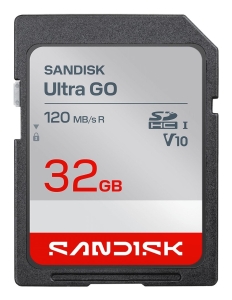 Sandisk Ultra Go SD UHS-I 32GB SD 120MB/s(R)