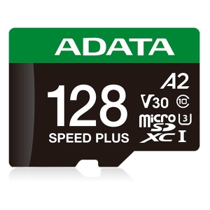 ADATA Speed Plus MicroSDXC 128 GB Class 3 UHS-I/U3 A2 V30