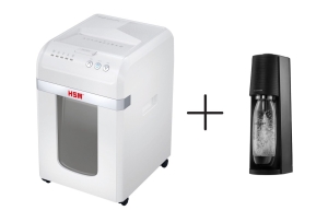 HSM Shredstar Autofeed X300, 30L, P4, 4x12 mm      + dodajemy SodaStream saturator Terra Czarny+butelka 1L+CO2  za 1zł