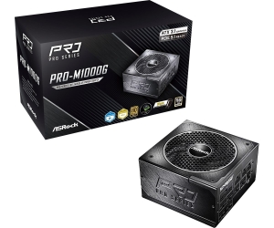 Zasilacz Asrock PRO-M1000G 1000W 80 PLUS Gold