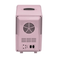 Mini lodówka z lusterkiem do makijażu LED ELLE Home ESDAF01PUEU 6L fioletowa