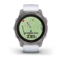Zegarek sportowy Garmin Epix Pro Gen 2 Sapphire 47mm Titanium Whitestone