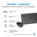 Zestaw klawiatura + mysz HP 230 Wireless Mouse and Keyboard Combo bezprzewodowe czarne Niemiecki układ klawiszy QWERTZ 18H24AA#ABD