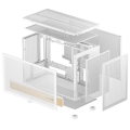 Obudowa DeepCool CH260 WOOD biała