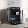Ekspres ciśnieniowy Siemens EQ500 iAroma TP553E07 15bar | Piano black