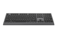 GEMBIRD PRZEWODOWA KLAWIATURA MULTIMEDIALNA SLIM USB-C, RU LAYOUT, CZARNA