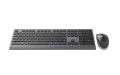 GEMBIRD BEZPRZEWODOWY ZESTAW KLAWIATURY + MYSZ DUAL MODE, 2.4 GHZ + BT, SLIM, UKŁAD US, KOLOR CZARNY