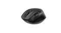 GEMBIRD BEZPRZEWODOWA, ERGONOMICZNA MYSZ TRI MODE (2.4G + BT + USB) 2400 DPI, 9 PRZYCISKÓW, CZARNA