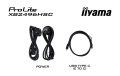 MONITOR IIYAMA LED 23,8" XB2496HSC-B1 144Hz
