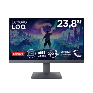 Lenovo LOQ 24-10 23.8"FHD 200Hz 250nits AG HDMI, DP Lunar Grey