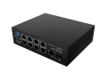 LANBERG SWITCH LIGHT INDUSTRIAL POE 4XBT 4XAT SFP+ETH DIN NIEZARZĄDZALNY FAST ETHERNET