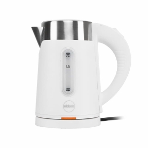 ELDOM CZAJNIK BEZPRZEWODOWY 185B TRIPO BIAŁY 1000W 0,8 L, BPA FREE, IZOLOWANY