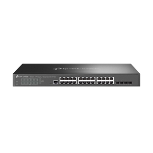 SWITCH TP-Link zarządzalny L2 JetStream, SG3428, 24 porty 10/100/1000 Mb/s, 4 sloty SFP
