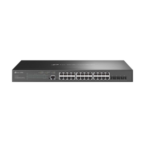 SWITCH TP-Link zarządzalny L2 JetStream, SG3428XMP, 24 porty 10/100/1000 Mb/s, 4 sloty SFP+ 10G