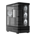 MODECOM OBUDOWA VOLCANO AQ 100 ARGB MIDI CZARNA