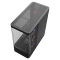 MODECOM OBUDOWA VOLCANO AQ 100 ARGB MIDI CZARNA