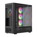 MODECOM OBUDOWA VOLCANO AQ 300 ARGB MIDI CZARNA