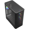 MODECOM OBUDOWA VOLCANO AQ 300 ARGB MIDI CZARNA