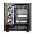 MODECOM OBUDOWA VOLCANO AQ 300 ARGB MIDI CZARNA