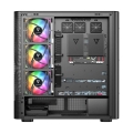 MODECOM OBUDOWA VOLCANO AQ 300 ARGB MIDI CZARNA
