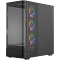 MODECOM OBUDOWA VOLCANO AQ 300 ARGB MIDI CZARNA