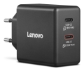 Ładowarka sieciowa Lenovo G0A6065BEU GaN 2x USB-C 65W czarna