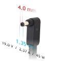 Zasilacz sieciowy Akyga AK-ND-54 do notebooka Asus (19 V; 2,37 A; 45W; 4 mm x 1.35 mm)
