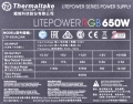 Zasilacz Thermaltake Litepower RGB PS-LTP-0650NHSANE-1 (650 W; Aktywne; 120 mm)