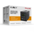 KEMOT ZASILACZ AWARYJNY Z CZYSTYM PRZEBIEGIEM SINUSOIDALNYM I FUNKCJĄ ŁADOWANIA 12V 230V 2000VA/1200W LFP4