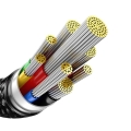 Kabel Baseus CAWJ040001 USB-C - USB-C 240W 480Mb/s 1m - czarny