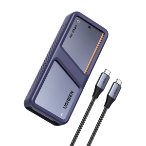 Ugreen Obudowa na dysk SSD M.2 NVMe  D703, USB4 (szara)