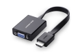 Ugreen Adapter  HDMI Do VGA MM103 25cm Czarny