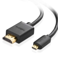 Ugreen Kabel  Micro HDMI - HDMI 4K 3D 3m Czarny