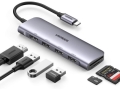 Ugreen Adapter HUB  CM511 USB-C do HDMI, 3x USB-A 3.0, SD/TF