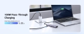 Ugreen Adapter HUB  CM511 USB-C do HDMI, 3x USB-A 3.0, SD/TF