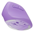 MYSZ WERTYKALNA NATEC CRAKE 2 BEZPRZEWODOWA 2400DPI BLUETOOTH 5.2 + 2.4GHZ PURE LAVENDER